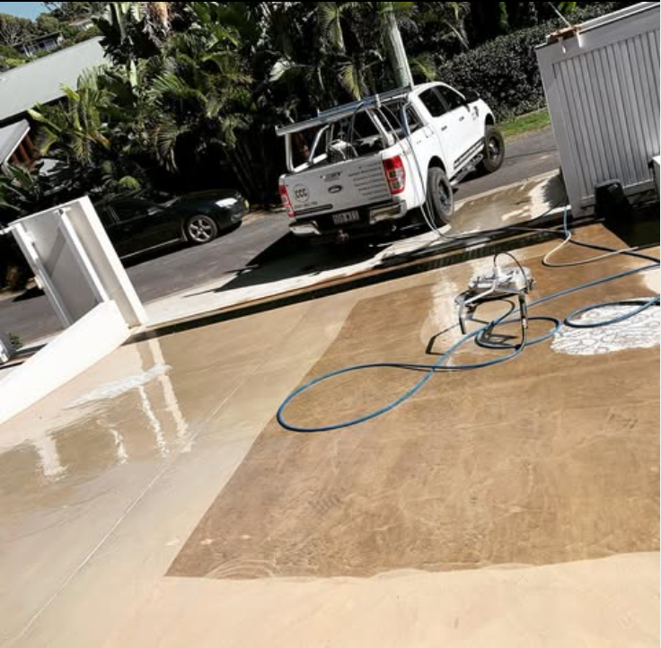 Deck restoration and cleaning
